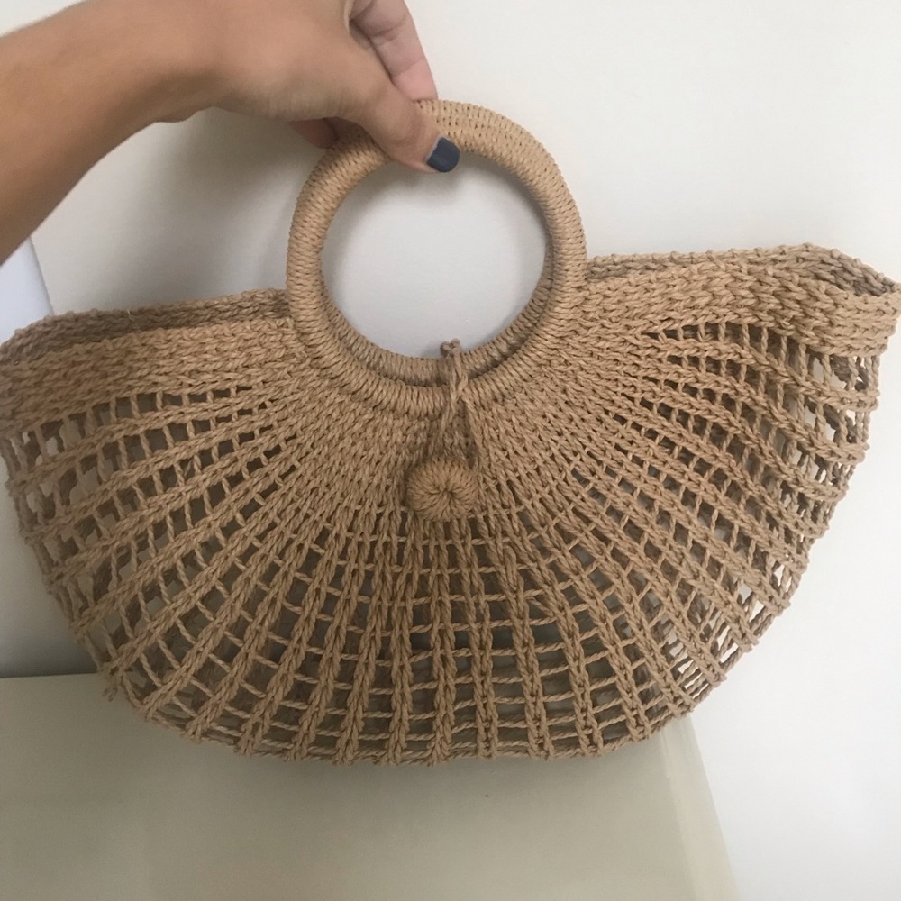 Straw Statement Bag!! - image 1